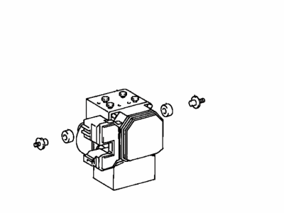 1997 Toyota Camry ABS Control Module - 44540-33010