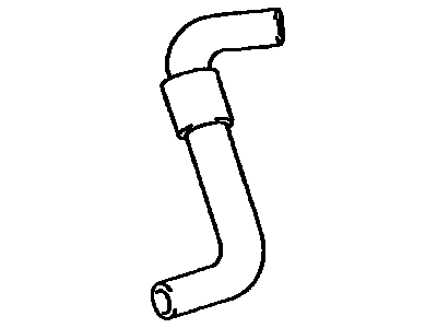 Toyota 16572-74290 Hose, Radiator, Outlet