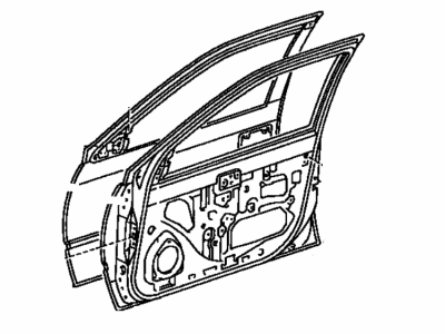 Toyota 67001-AA020 Panel Sub-Assy, Front Door, RH