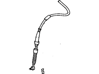 Toyota 33820-06081 Cable Assy, Transmission Control