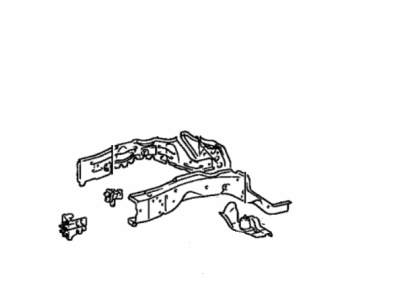 Toyota 57101-06020 Member Sub-Assy, Front Side, RH