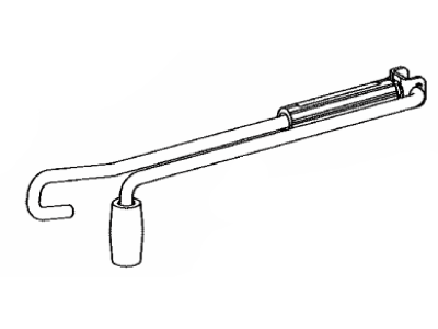 Toyota 09113-WAA01 Handle, PANTOGRAPH J