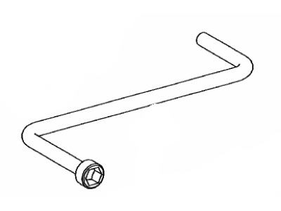 Toyota 09150-WAA01 Wrench, Hub Nut Box