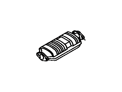 Toyota 18450-16390 Catalytic Converter Assembly