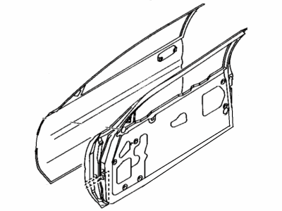 Toyota 67001-1A350 Panel Sub-Assy, Front Door, RH