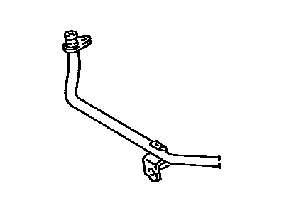 1988 Toyota MR2 Coolant Reservoir Hose - 16268-16040