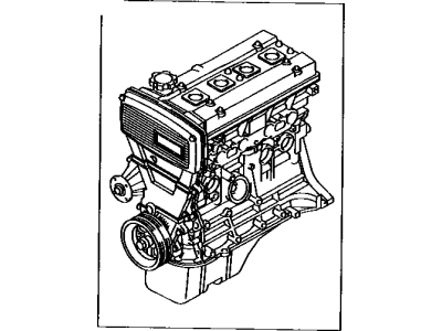 Toyota 19000-16731 Engine Assembly, Partial