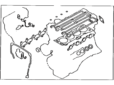 Toyota 04112-01020 Gasket Kit, Engine Valve Grind