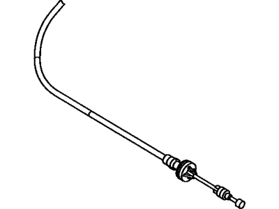 1989 Toyota Corolla Throttle Cable - 78180-1A030