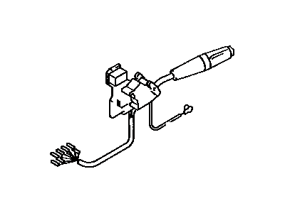 1988 Toyota Corolla Wiper Switch - 84652-12810