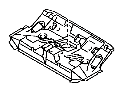 1989 Toyota Corolla Floor Pan - 58211-12200