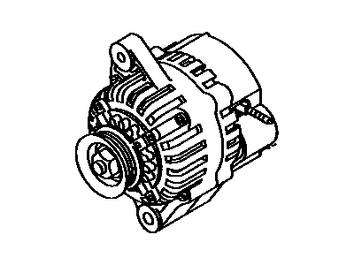 1988 Toyota Corolla Alternator - 27060-16151