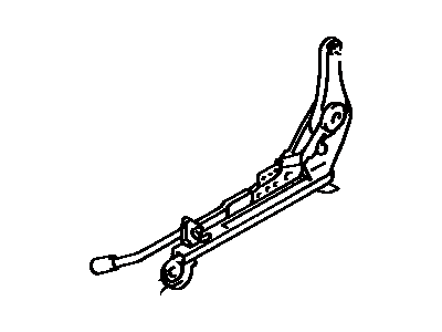 Toyota 72012-12150 Adjuster Sub-Assy, Front Seat, Outer LH
