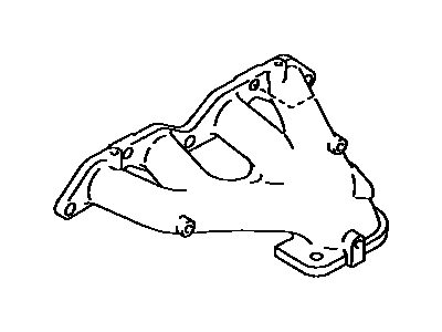 Toyota MR2 Exhaust Manifold - 17141-16190