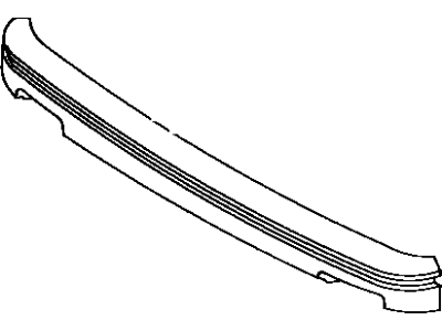 Toyota 52611-12120 Absorber, Front Bumper Energy