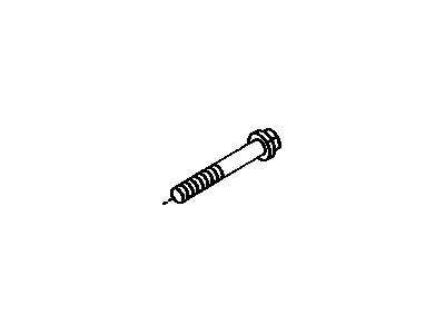 Toyota 90119-10327 Bolt, w/Washer