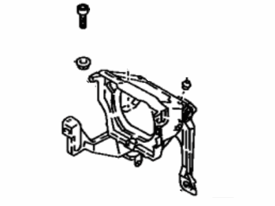 Toyota 54120-12021 Bracket Assy, Retractable Headlamp, LH