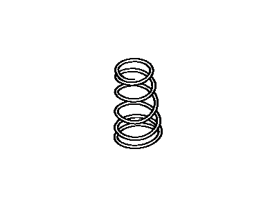 Toyota 48231-12870 Spring, Coil, Rear