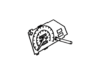 Toyota 83110-1E210 Speedometer Assembly