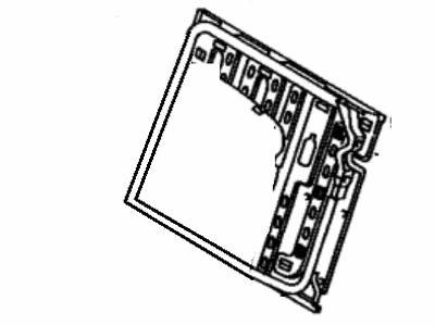 Toyota 71018-12130 Frame Sub-Assy, Rear Seat Back, LH