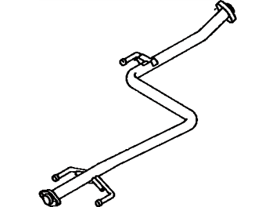 1988 Toyota Corolla Exhaust Pipe - 17420-16260