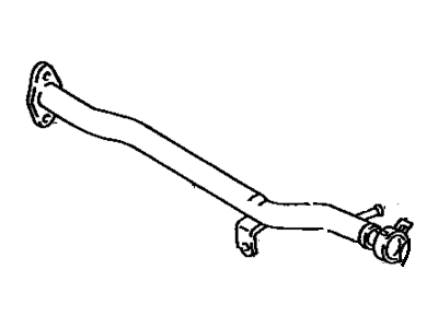 Toyota 16322-16020 Pipe, Water By-Pass