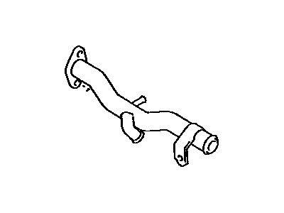Toyota 16322-15040 Pipe, Water Inlet
