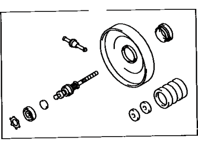 Toyota 04443-12620 Booster Kit, Brake