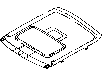 Toyota 63311-12780-05 HEADLINING Assembly, Roof