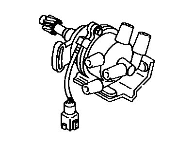 1989 Toyota Corolla Distributor - 19030-16120