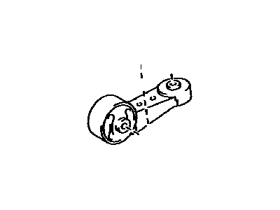 Toyota 12363-0P020 Rod, Engine Moving Control