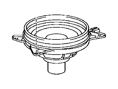 Toyota 86160-07010 Speaker Assembly, Radio