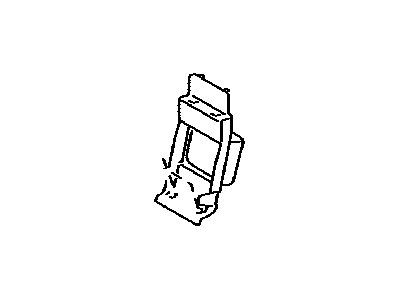 Toyota 72863-AC010-A0 Box, Rear Seat Center Armrest