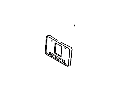 Toyota 75101-07020 Bracket Sub-Assembly, Front