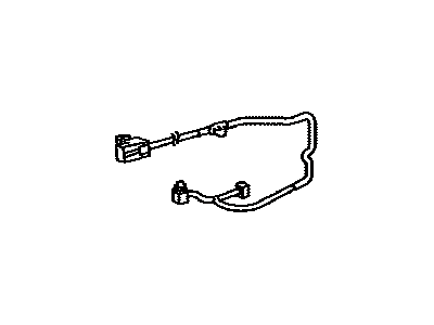 Toyota 89746-07020 Harness, Electrical Key Wire