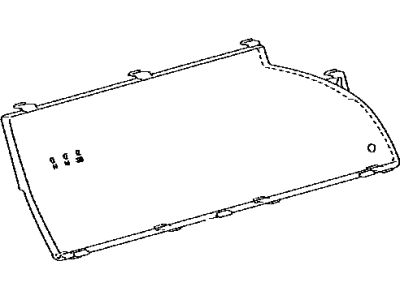 Toyota 83253-07100 Glass, Center Display