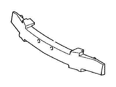 Toyota 52611-07030 ABSORBER, Front Bumper