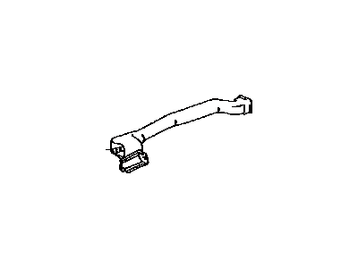 Toyota 55971-07020 Duct, Side DEFROSTER