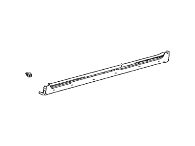 Toyota 75852-AC020-D0 Moulding, Rocker Panel, LH