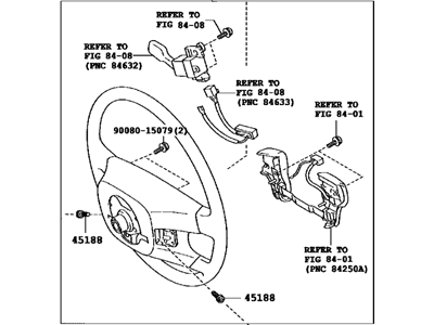 Toyota 45100-07224-A0 Wheel Assembly, Steering