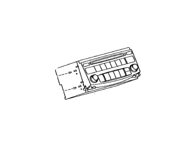 Toyota 86120-AC150 Receiver Assembly, Radio