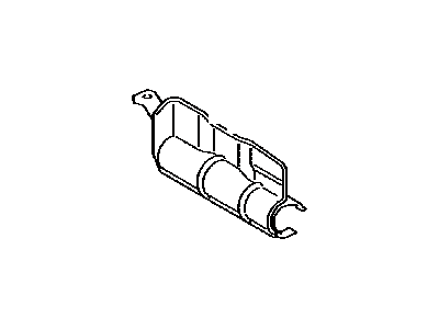 Toyota 44243-33010 Insulator, Power Steering Rack Housing Heat