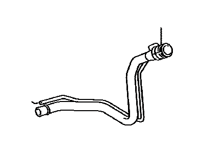 Toyota Avalon Fuel Filler Neck - 77201-07070