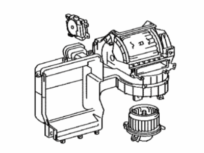 Toyota 87130-07070 Blower Assembly