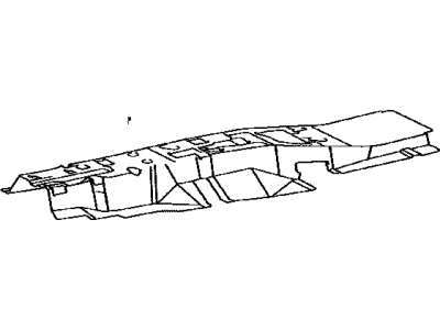 Toyota 58621-07010 SILENCER, Center Console