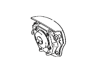 Toyota 45130-07072-A0 Button Assy, Horn