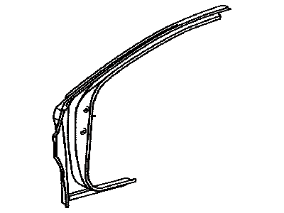 Toyota 61131-AC020 Pillar, Front Body, Outer RH