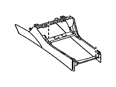 2007 Toyota Avalon Center Console Base - 58811-07020-A0