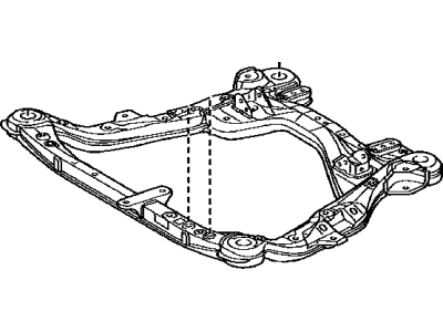 Toyota 51100-06180 Frame Assembly, Front