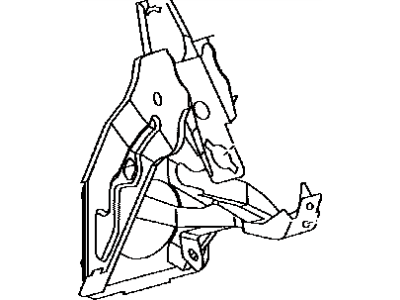 Toyota 55106-07060 Support Sub-Assy, Brake Pedal